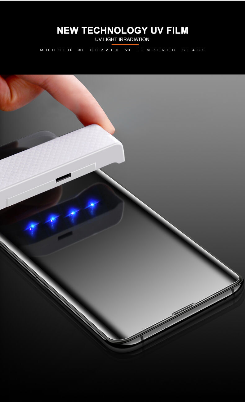 Sticlă durificată 3D Mocolo pentru Samsung Galaxy S10 - transparent