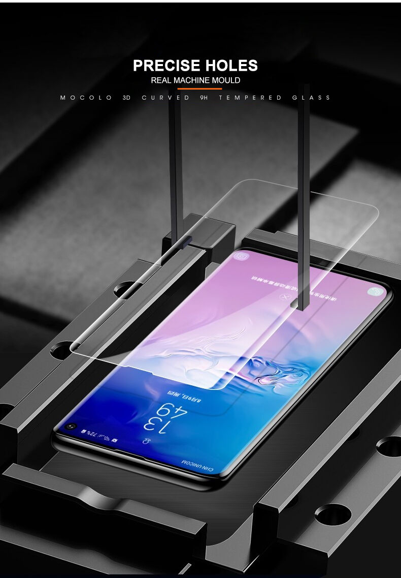 Sticlă durificată 3D Mocolo pentru Samsung Galaxy S10 - transparent