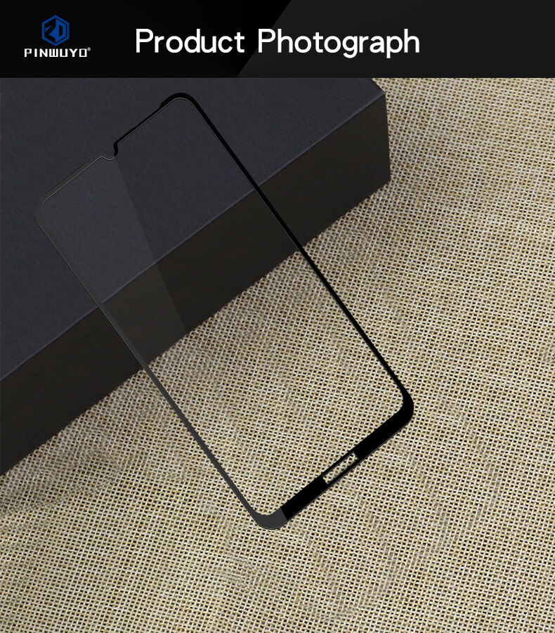 Sticlă durificată 2,5D Pinwuyo pentru Huawei Y6 (2019) - negru