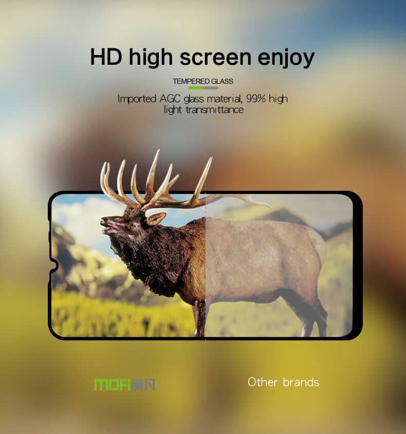 Sticlă durificată 2,5D Mofi pentru Huawei P30 Lite - negru