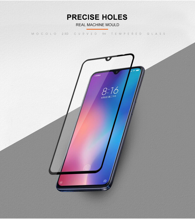 Sticlă durificată 3D Mocolo pentru Xiaomi Mi 9 - negru