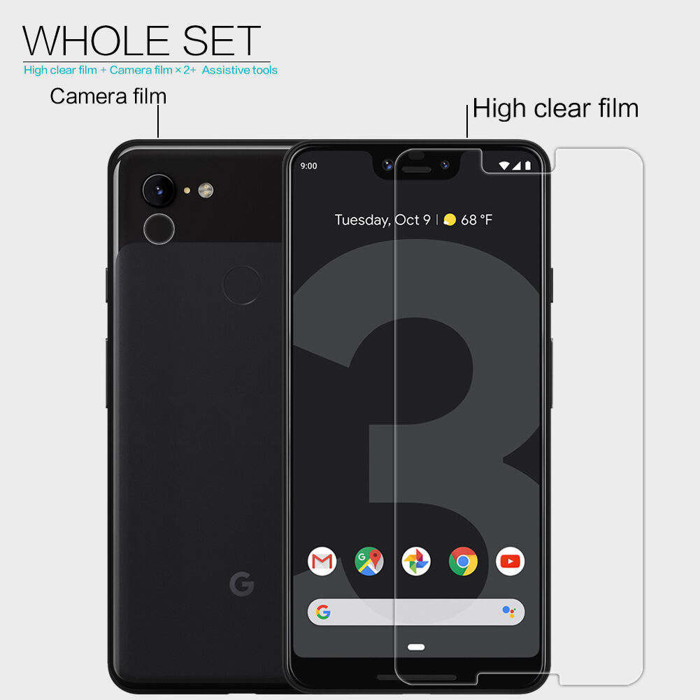 Folie de protecție Nillkin pentru Google Pixel 3 XL - transparent