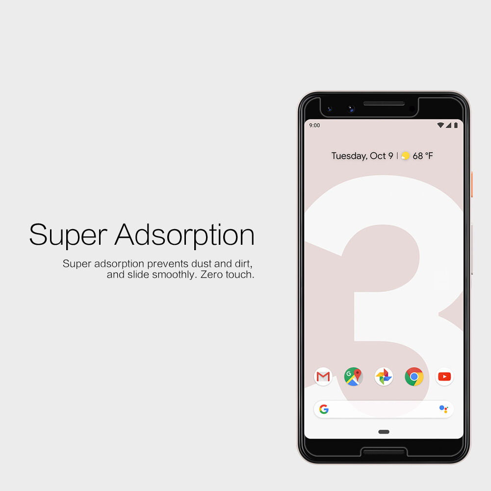 Folie de protecție Nillkin pentru Google Pixel 3 - transparent