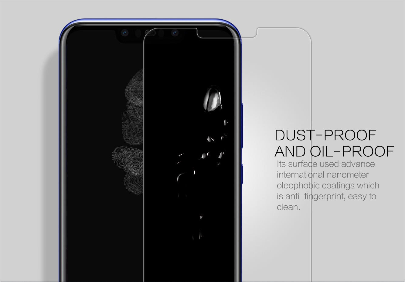 Sticlă durificată 2,5D Nillkin pentru Huawei Nova 3 - transparent
