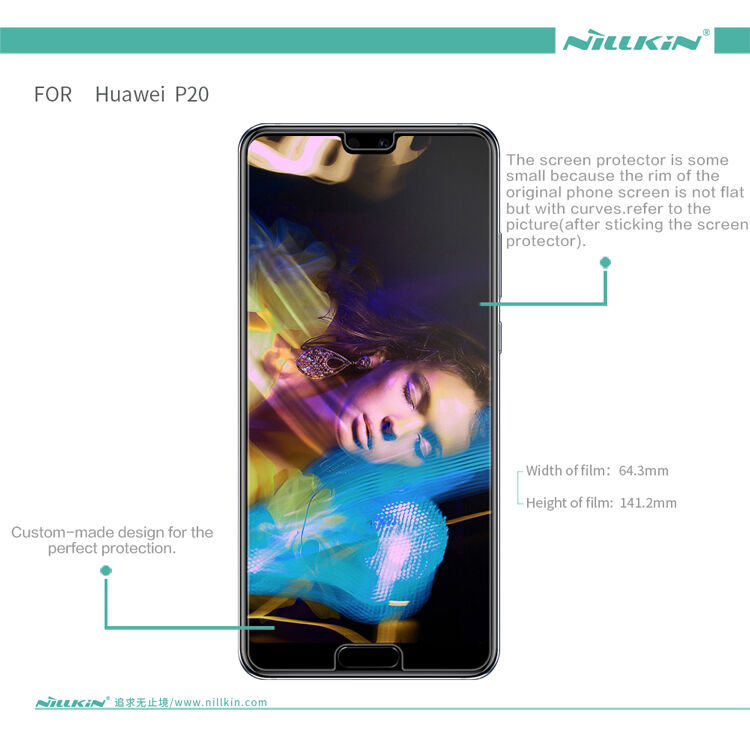 Folie de protecție Nillkin pentru Huawei P20 - transparent