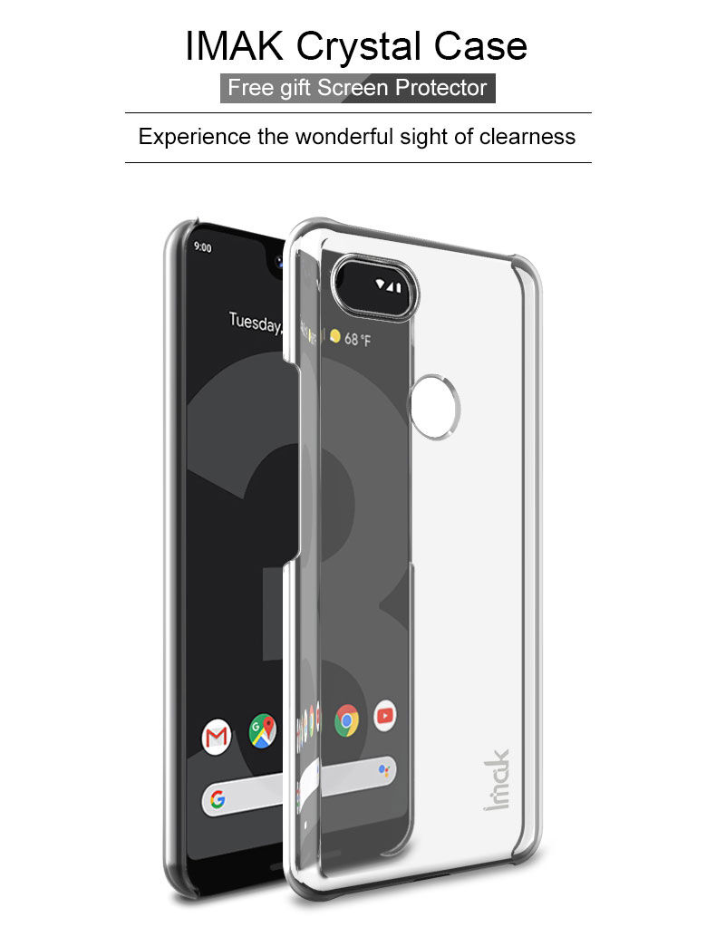 Carcasă din plastic Imak Crystal, pentru Google Pixel 3 - transparent
