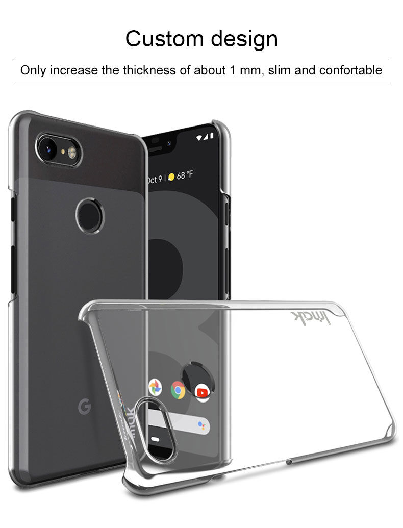 Carcasă din plastic Imak Crystal, pentru Google Pixel 3 - transparent