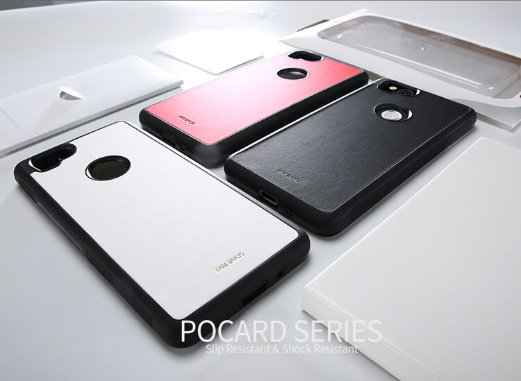 Carcasă Dux Ducis Pocard, pentru Google Pixel 2 - negru