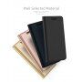 Husă flip Dux Ducis Skin Pro, pentru Google Pixel 2 - roz-auriu