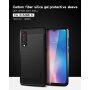 Carcasă Mofi cu textură șlefuită, pentru Xiaomi Mi 9 - albastru închis