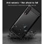 Carcasă Mofi cu textură șlefuită, pentru Xiaomi Mi 9 - roșu