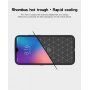 Carcasă Mofi cu textură șlefuită, pentru Xiaomi Mi 9 - roșu