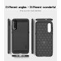 Carcasă Mofi cu textură șlefuită, pentru Xiaomi Mi 9 - negru