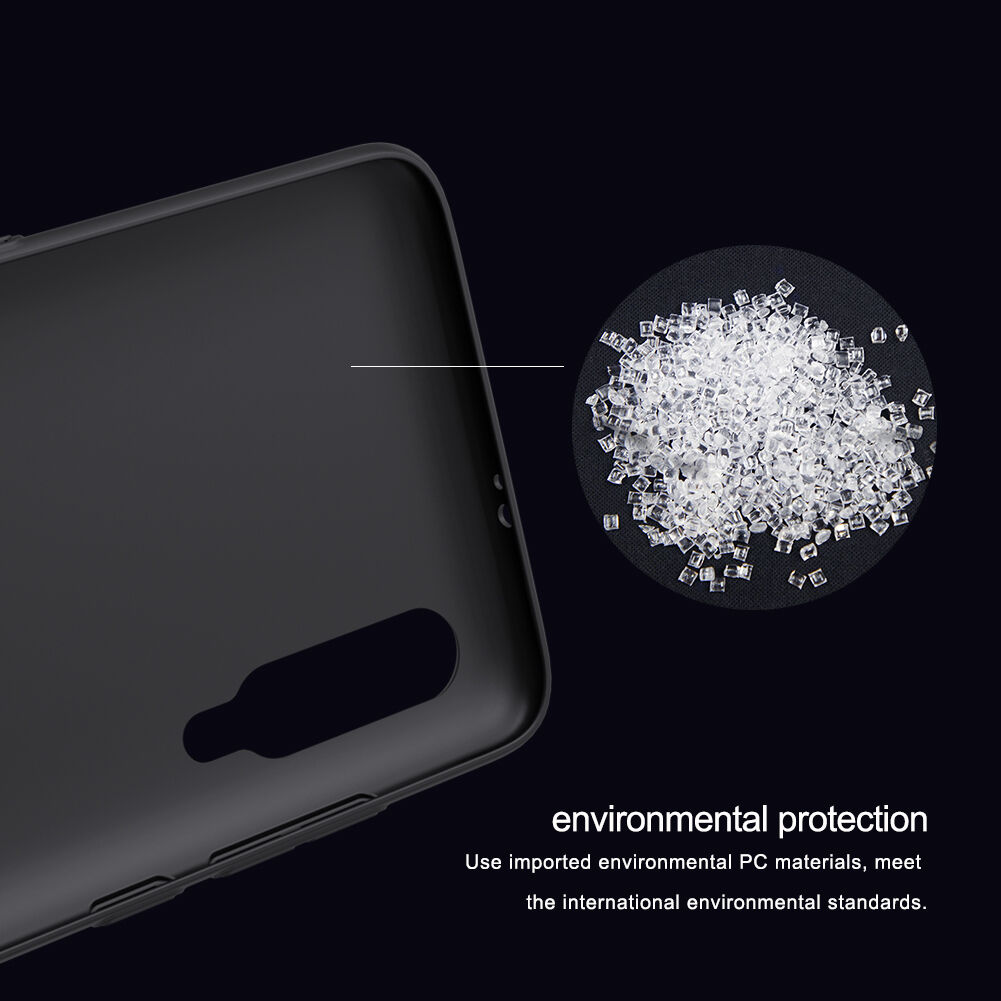 Carcasă cu caneluri Nillkin, din plastic durificat, pentru Xiaomi Mi 9 - roșu