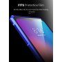 Carcasă cu ramă metalică și sticlă durificată, pentru Xiaomi Mi 9 - albastru