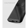 Carcasă din plastic cu textură carbon, pentru Honor 10 Lite / Huawei P Smart (2019) - albastru închis