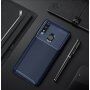 Carcasă din plastic cu textură carbon, pentru Honor 10 Lite / Huawei P Smart (2019) - negru
