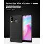 Carcasă Mofi cu textură șlefuită, pentru Huawei P30 Lite - negru