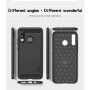 Carcasă Mofi cu textură șlefuită, pentru Huawei P30 Lite - negru
