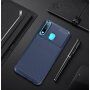 Carcasă din plastic cu textură carbon, pentru Huawei P30 Lite - negru