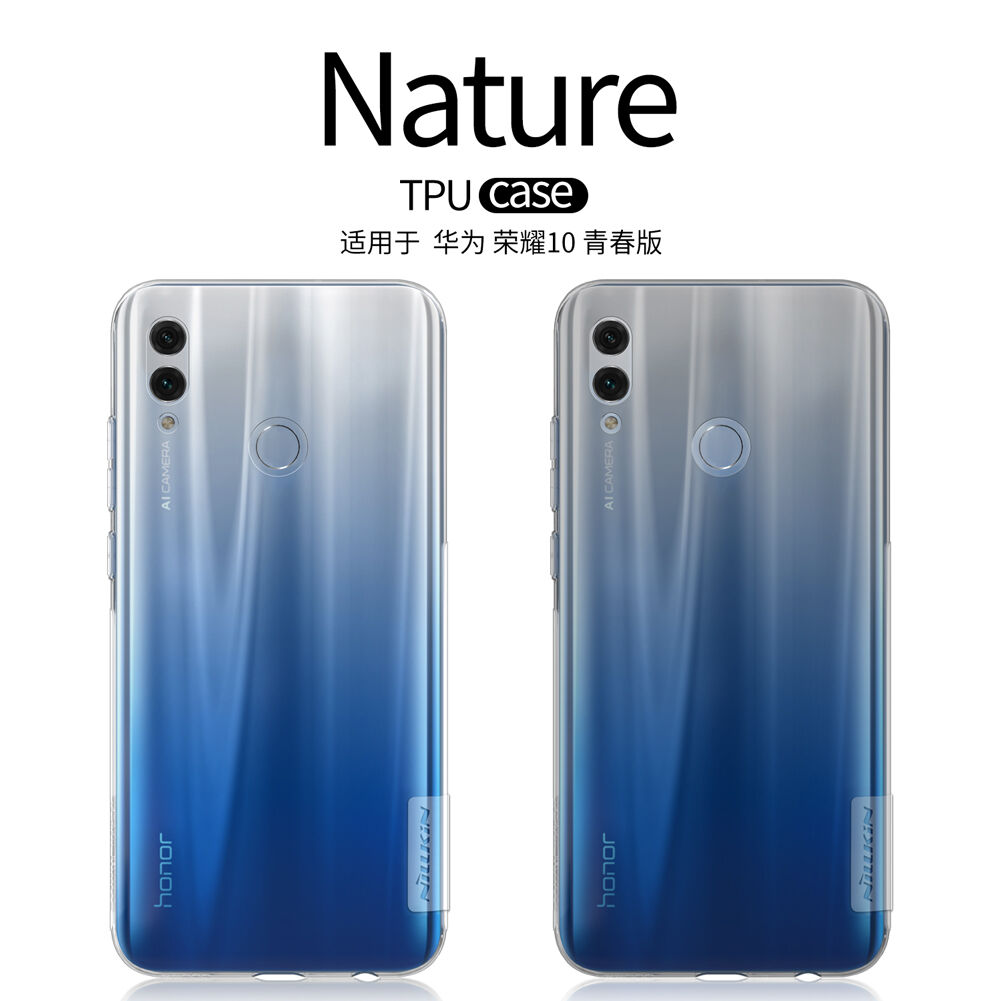 Carcasă Nillkin Nature, din plastic, pentru Honor 10 Lite - transparent