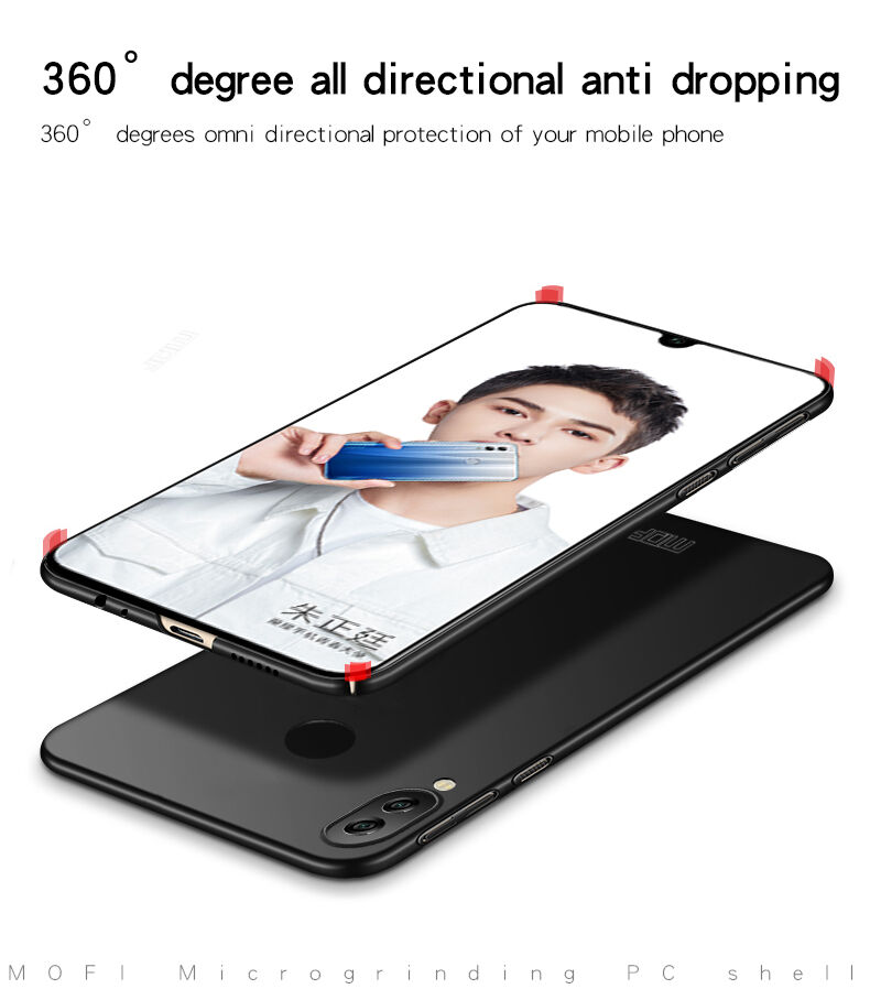 Carcasă Mofi Shield, din plastic, pentru Honor 10 Lite - negru