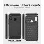 Carcasă Mofi din plastic cu textură șlefuită, pentru Honor 10 Lite - albastru închis