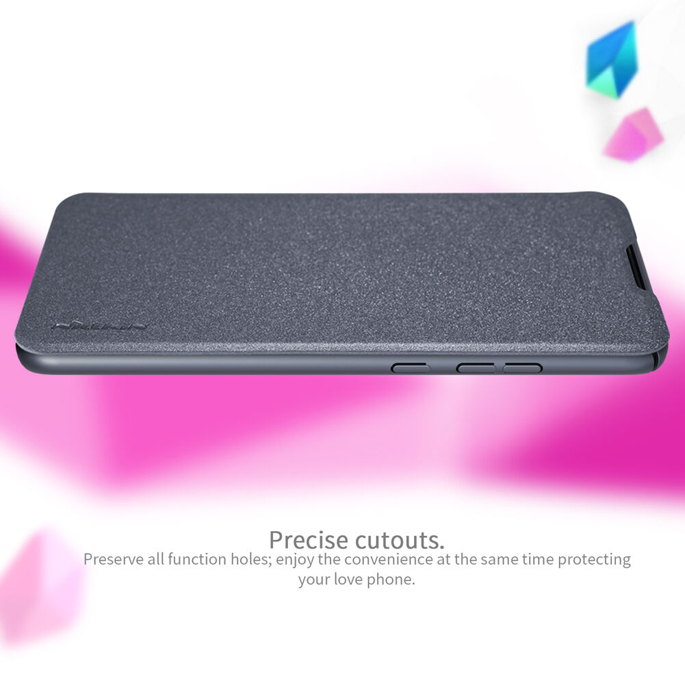 Husă flip Nillkin Sparkle, pentru Honor 10 Lite - gri