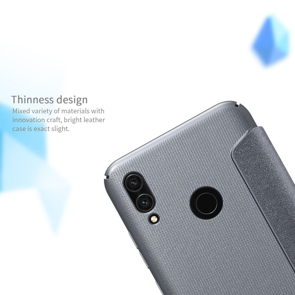 Husă flip Nillkin Sparkle, pentru Honor 10 Lite - gri