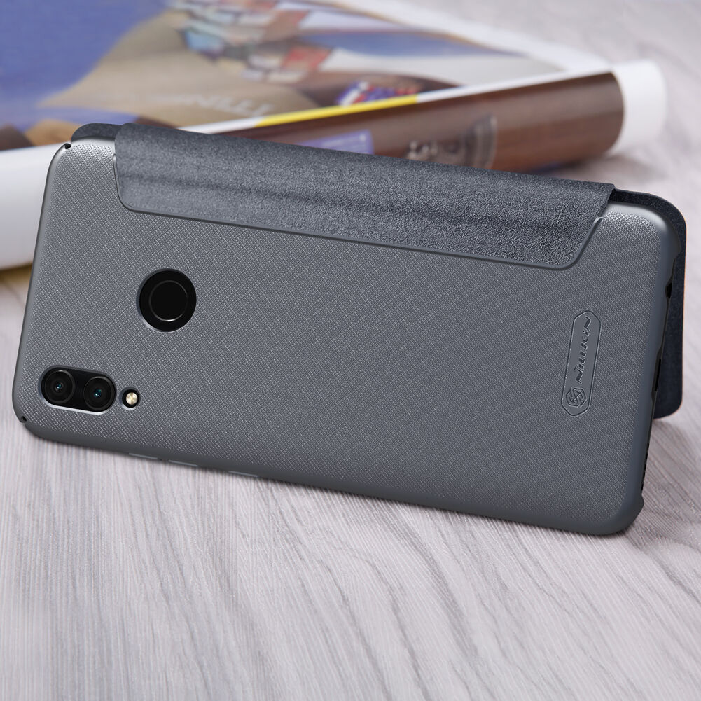 Husă flip Nillkin Sparkle, pentru Honor 10 Lite - gri