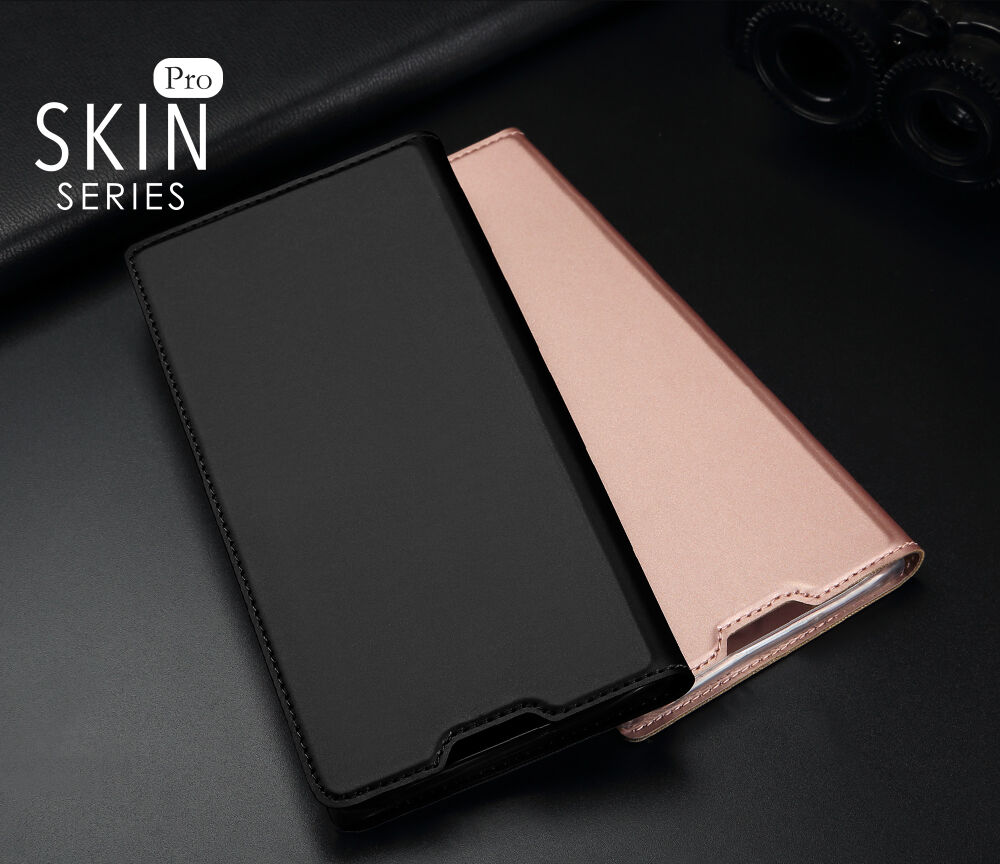 Husă flip Dux Ducis Skin Pro, pentru Honor 10 Lite - albastru închis