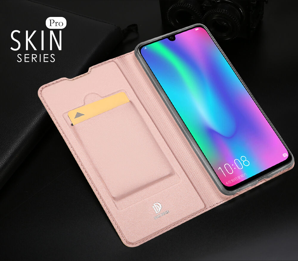 Husă flip Dux Ducis Skin Pro, pentru Honor 10 Lite - albastru închis