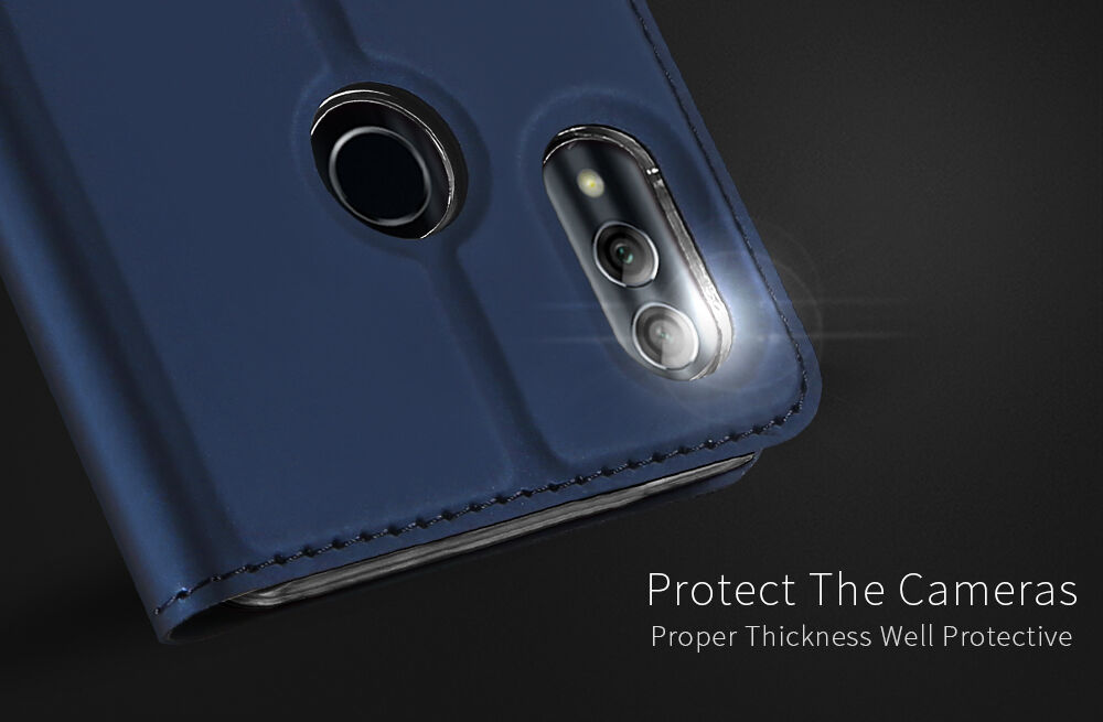 Husă flip Dux Ducis Skin Pro, pentru Honor 10 Lite - auriu