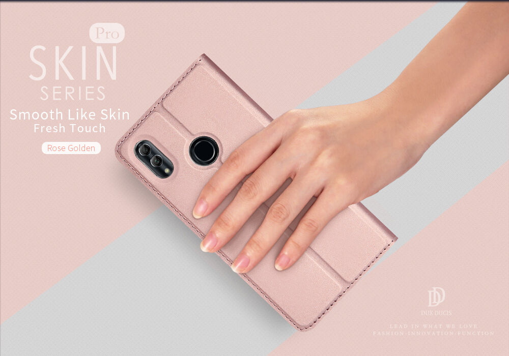 Husă flip Dux Ducis Skin Pro, pentru Honor 10 Lite - negru