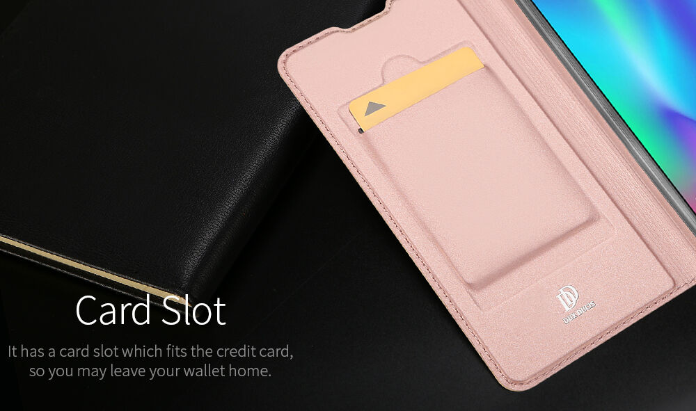 Husă flip Dux Ducis Skin Pro, pentru Honor 10 Lite - negru