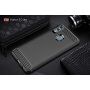 Carcasă cu textură de carbon șlefuit, pentru Huawei P Smart (2019) / Honor 10 Lite - albastru închis