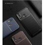 Carcasă din plastic cu textură carbon, pentru Huawei Nova 3i - negru