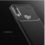 Carcasă din plastic cu textură carbon, pentru Huawei Nova 3i - negru