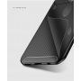 Carcasă din plastic cu textură carbon, pentru Huawei Nova 3i - negru