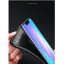 Carcasă din plastic cu textură carbon, pentru Huawei Nova 3i - negru