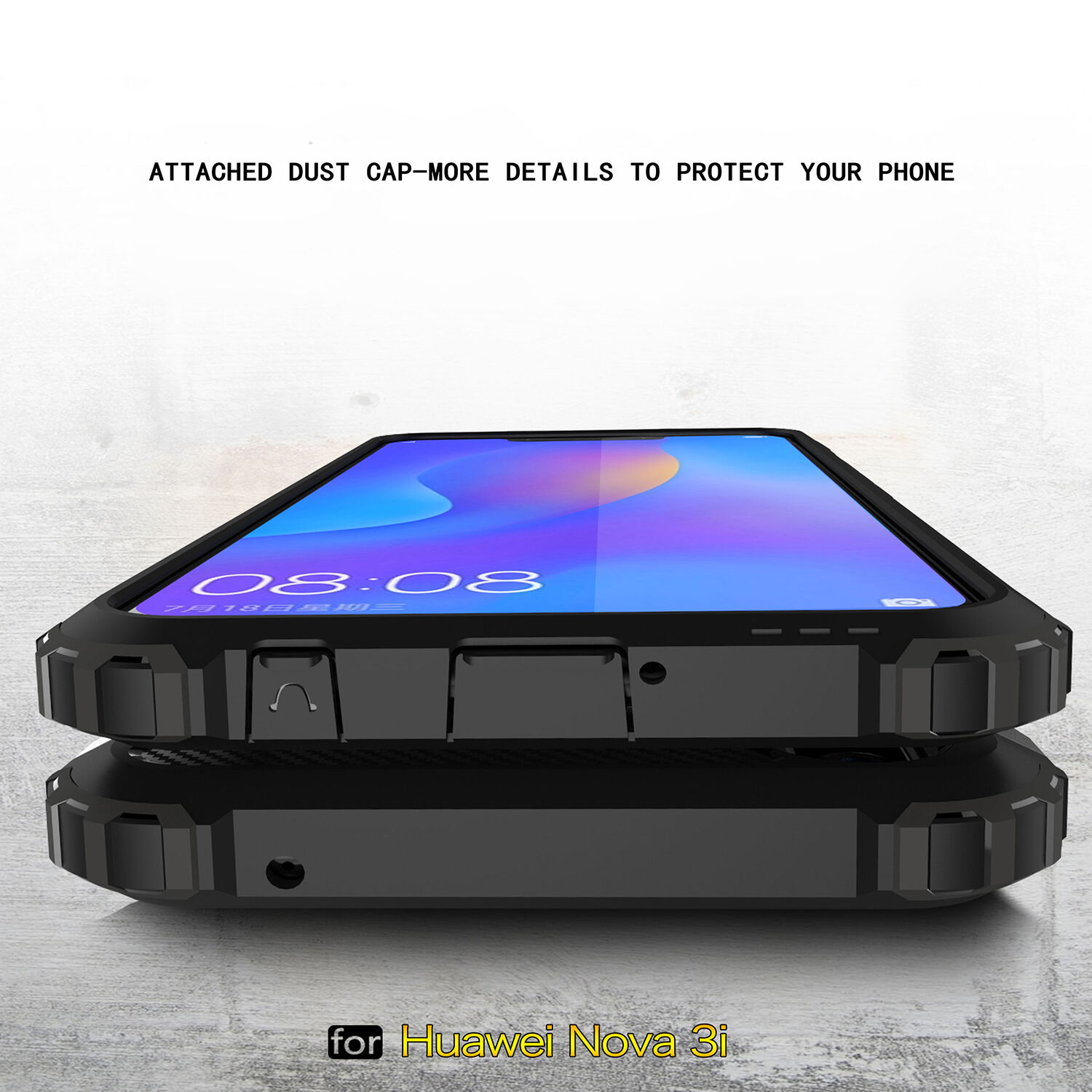 Carcasă super rezistentă Armor, pentru Huawei Nova 3i - auriu
