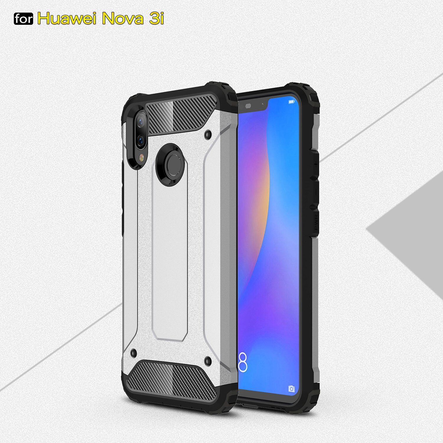 Carcasă super rezistentă Armor, pentru Huawei Nova 3i - auriu Carcasă super rezistentă Armor, pentru Huawei Nova 3i - auriu