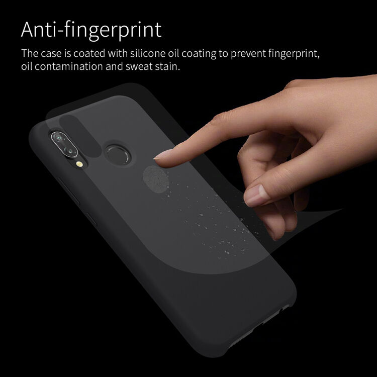Carcasă din silicon Nillkin Liquid, pentru Huawei P20 Lite - negru