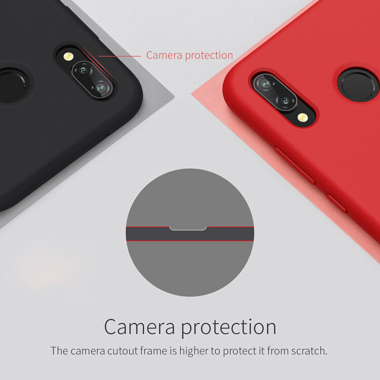 Carcasă din silicon Nillkin Liquid, pentru Huawei P20 Lite - negru
