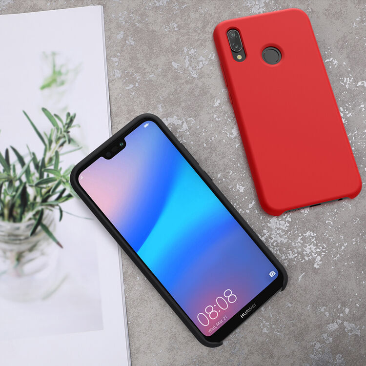 Carcasă din silicon Nillkin Liquid, pentru Huawei P20 Lite - negru