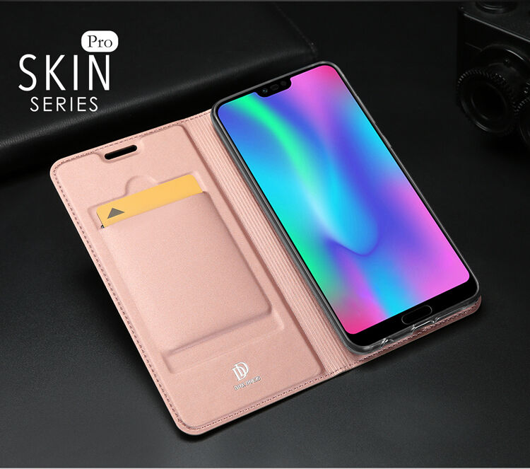 Husă flip Dux Ducis Skin Pro, pentru Honor 10 - gri