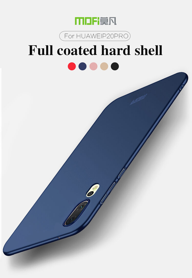 Carcasă din plastic subțire Mofi Shield, pentru Huawei P20 Pro - roșu