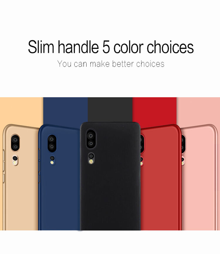 Carcasă din plastic subțire Mofi Shield, pentru Huawei P20 Pro - roșu