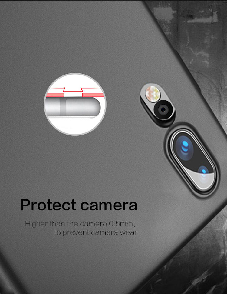 Carcasă din plastic subțire Mofi Shield, pentru Huawei P20 Pro - roșu