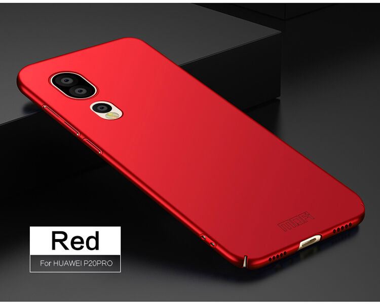 Carcasă din plastic subțire Mofi Shield, pentru Huawei P20 Pro - roșu